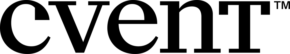 Cvent Logo — Black