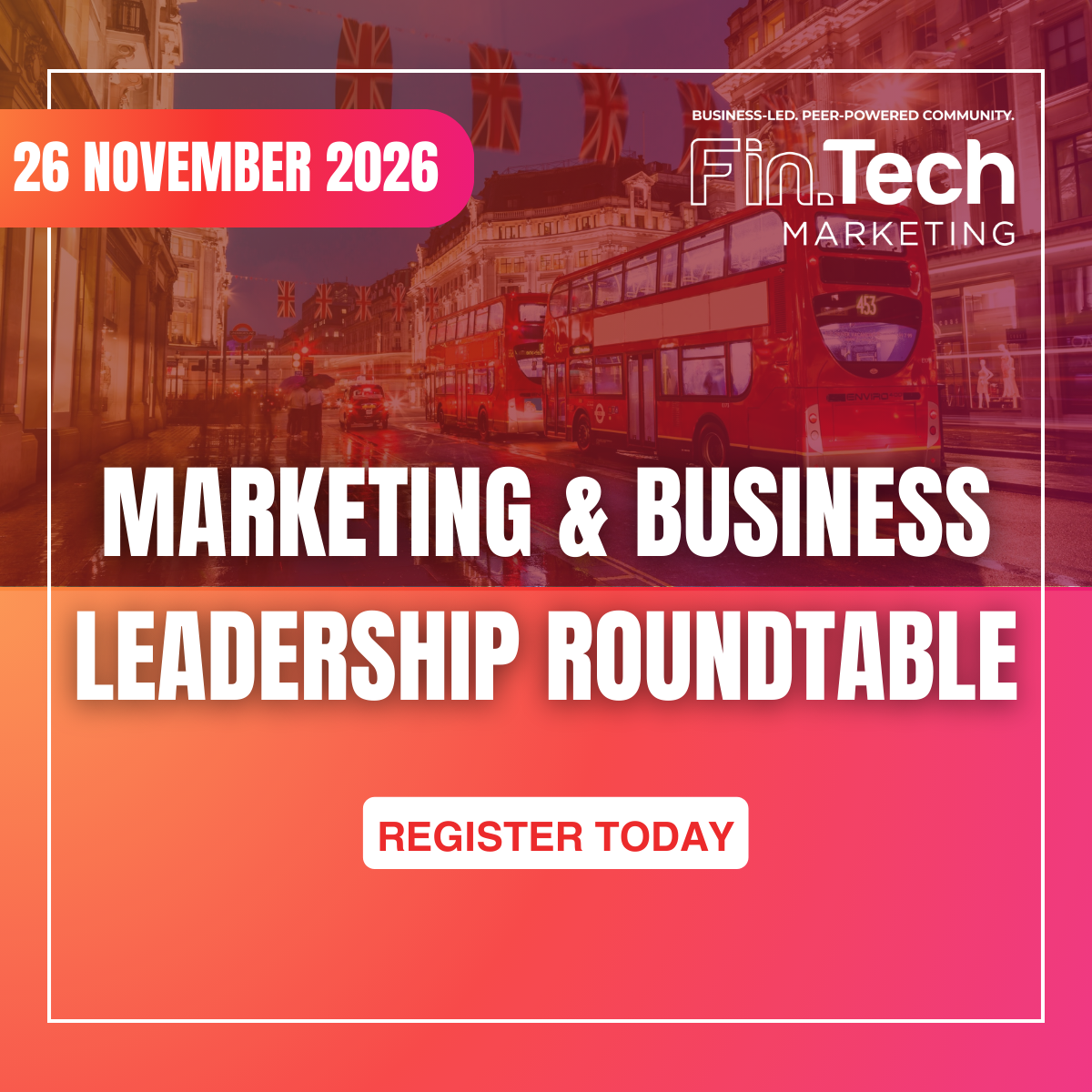 Marketing and Business Leadership Roundtable in London