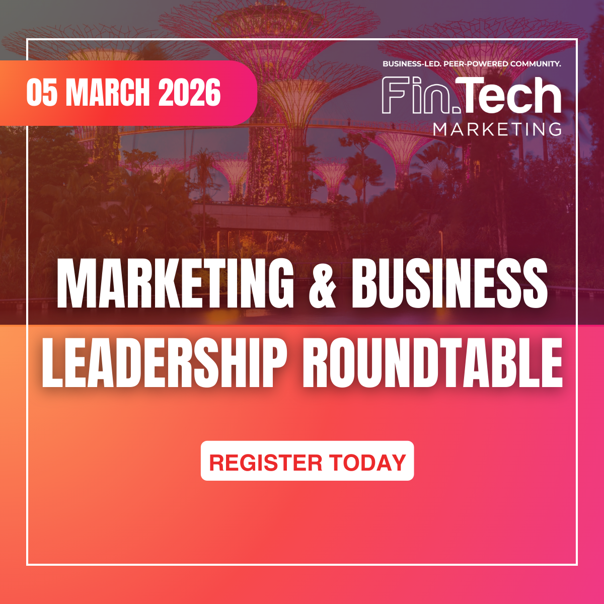 Marketing and Business Leadership Roundtable in Singapore