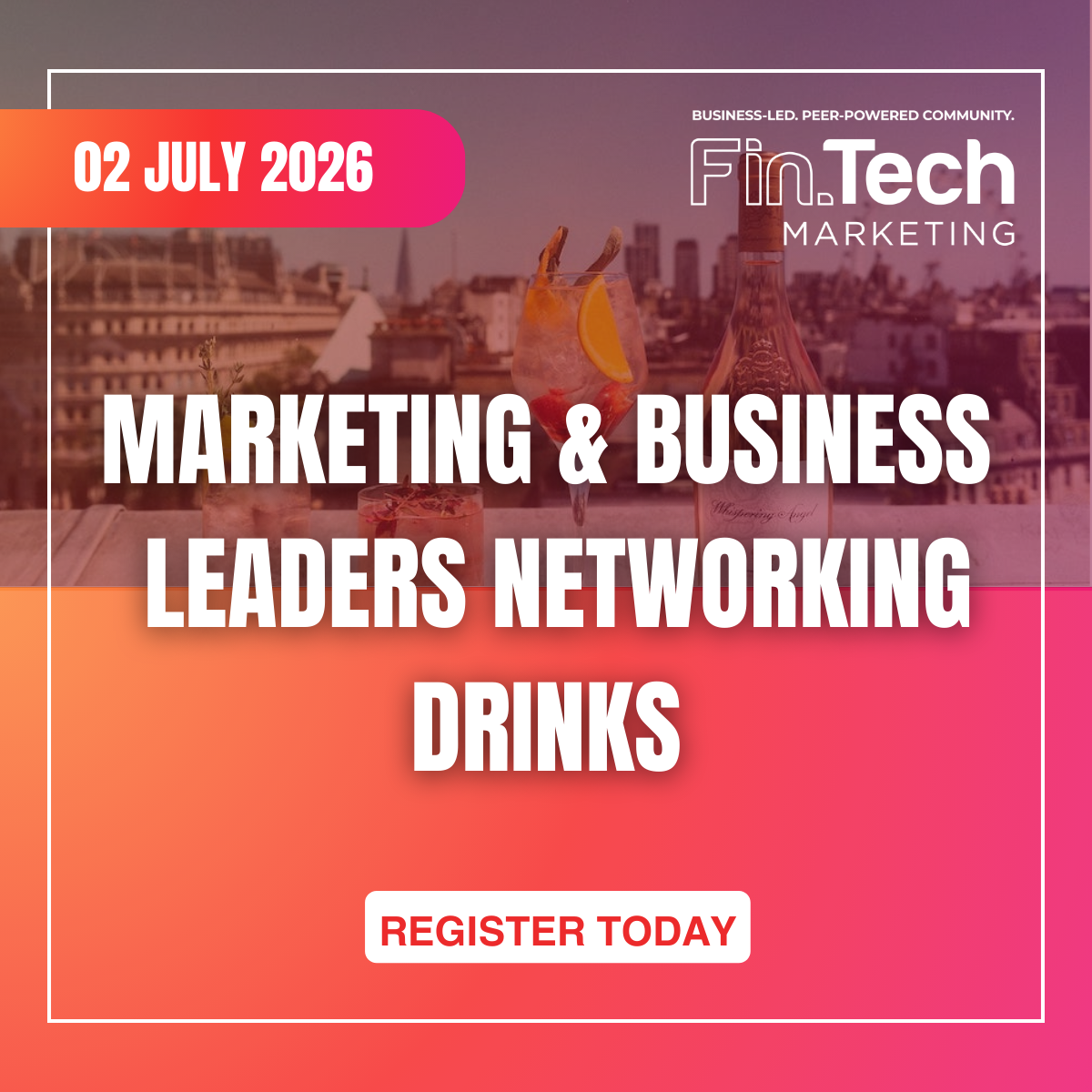 Marketing and Business Leaders Networking Drinks in London