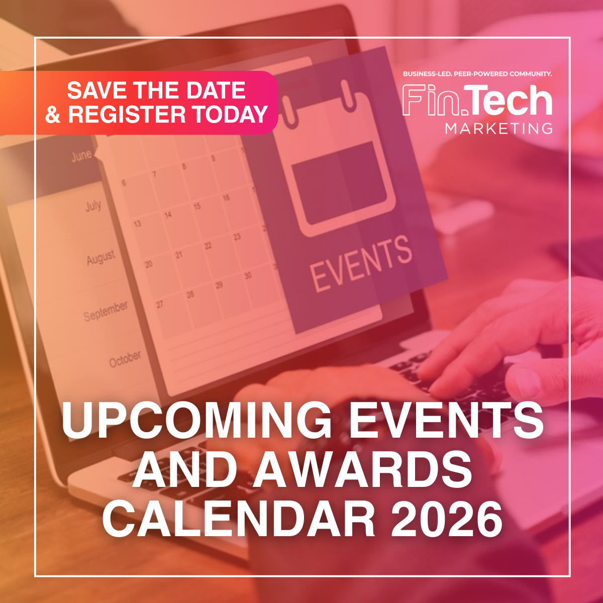 Upcoming Events and Awards 2026 