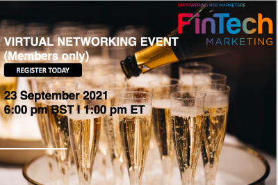FinTech B2B Marketing Virtual Networking Event