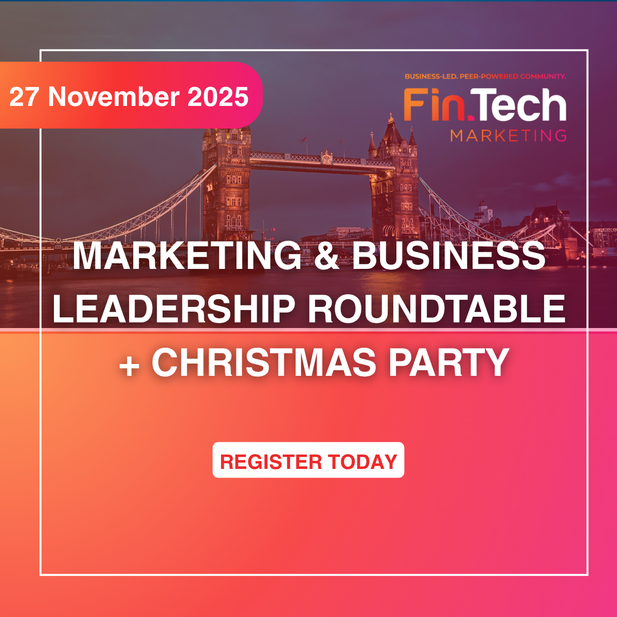 Marketing and Business Leadership Roundtable + Christmas Party in New York