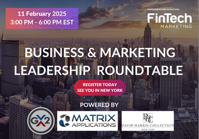 FinTech Marketing: Marketing & Business Leadership Roundtabl